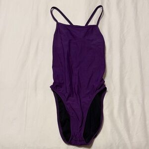 Jolyn Purple One Piece Swimsuit - Size 30 Drew